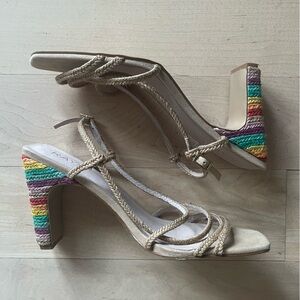 Raye Cherie Heel in Multi colors, size 41 (EU)/ 10 (US), worn once